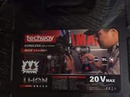 Techway 台灣製 無刷 20V 鎚擊式電動起子機