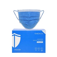 Medicos Sensopro Adult Surgical Mask New HydroCharge Series 4 Ply Surgical Face Mask 50 Pcs/ Box