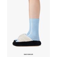 Posee Park West Night Desert Echo Warm Fluffy Furry Slippers Cotton Slippers Ladies Autumn Winter Ho