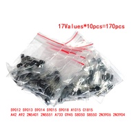 Transistor Assorted Kit S9012 S9013 S9014 S9015 S9018 A1015 C1815 A42 A92 2N5401 2N5551 A733 C945 S8