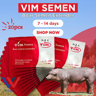 20pcs Semen extender for boar vim semen extender m3 semen extender for pig semen boar extender swine