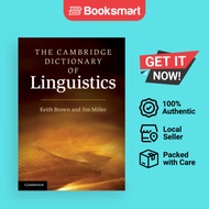 The Cambridge Dictionary Of Linguistics - Hardcover - English - 9780521766753