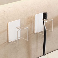 Perforation-Free Stainless Steel Electric Toothbrush Holder Toothpaste Holder Mouthwash Cup Holder S