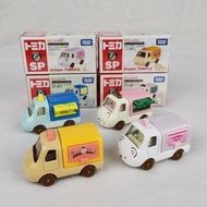 日本TAKARA TOMY TOMICA 角落生物合金車仔車模 花貓 白熊 炸豬扒 恐龍