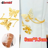 Luxury Gold CurtainHOOKs Minimalist HookHOOKs Curtain Tiebacks Flower Curtain Tiebacks Curtain Tieba