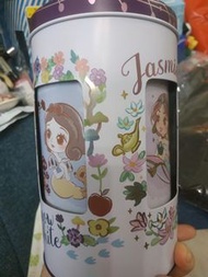 迪士尼公主音樂盒月餅鐵罐