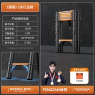 Stable Folding Ladder Home Outdoor Use Double Sided Iron Material Half Insulated 150kg Load Bearing
