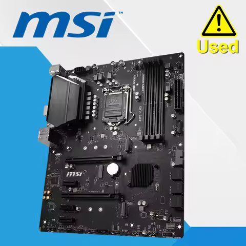 MSI Z390 PLUS LGA 1151 With Intel Z390 Desktop Gaming PC Motherboard DDR4 128GB PCI-E 3.0 2×M.2 HDMI