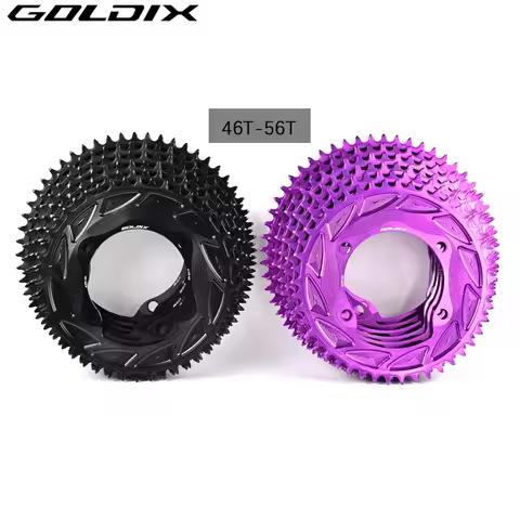 GOLDIX 110BCD Bicycle Chain Wheel for R7000, R8000, R9200 - 8 - 12 Seconds, 46T/48T/50T/52T/54T/56T 