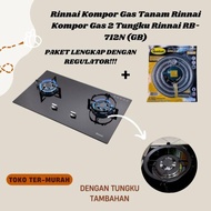 NEW! Rinnai Kompor Gas Tanam Rinnai Kompor Gas 2 Tungku Rinnai