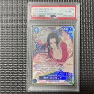 PSA 10 GEM MINT One Piece Card Boa Hancock ST17-004 Gold Parallel Japanese d49 5