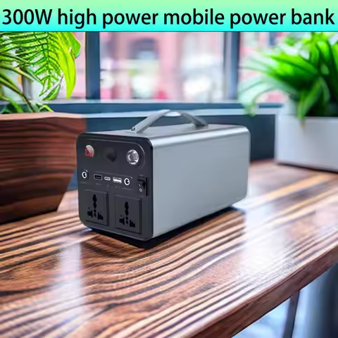 150W 300W 110V 220V Portable Power Station Solar Generator 45Ah 84Ah Power Station Emergency Power B