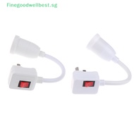 FBSG E27 Lamp Base Wall Flexible Holder Light Socket Converter Adapter Plug Switch HOT