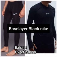 :: Paket Baselayer baju kaos futsal manset celana legging pria wanita