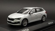 [台灣現貨] 1:43 Skoda Scala 白色 1/43 斯柯達 靜態展示 模型車