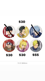 肌肉魔法使馬修 mashle 襟章 私服ver. 拼團