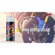 DPI ANCHOR ULTRA 1K + MAX GLOSS CLEAR COAT SPRAY CAN PAINT 400ML TIN CAT SEMBUR KILAT A1K COATING HI