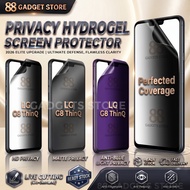 Hydrogel Privacy Screen Protector for LG G8x ThinQ / G8s ThinQ / G8 ThinQ