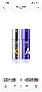 ❗️現貨❗️MIRAE 未來美 | 超級雙C美白淡斑精華(30ml) + 超級A醇緊緻透亮精華3x升級版(30ml)