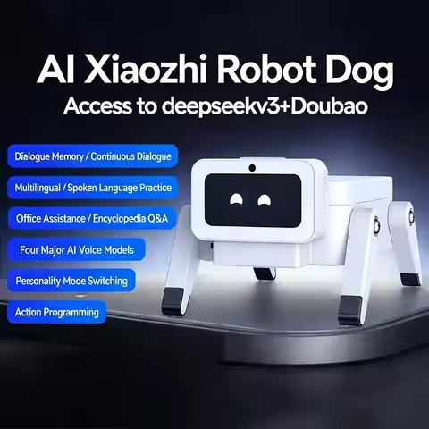 ESP32 C3 Servo AI Voice Chat Robot ESP32-Hi Mechanical Dog Development Board Supports Deepseek Xiaoz