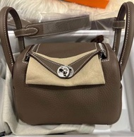 Mini lindy 大象灰銀扣 二代 Etuope mini lindy phw