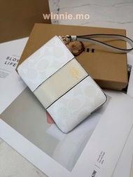 全新✨COACH wallet 手拿包 Coin wallet 零錢包🎁禮盒