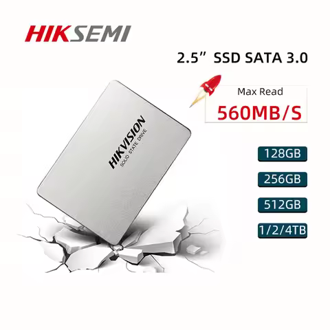 Hiksemi C260 256GB 512G 1TB 2TB 4TB 2.5'' SSD 2TB SATA III Internal Solid State Drive HDD SSD Hard D