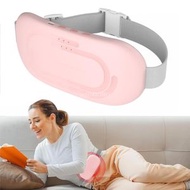 便攜式月經熱敷墊，月經暖宮帶，1秒快速加熱，3檔溫度和3種按摩模式，緩解女性腹痛或腰痛，適合生理期使用。