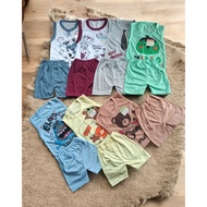 Package contains 7 sets of SNI villa baby singlets