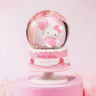 JARLL讚爾藝術 Hello Kitty 生日祝福 水晶球音樂盒