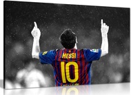 Lionel Messi Barcelona Fc Canvas Wall Art Picture Print 0411js