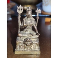 Lord Shiva Bronze Statue 湿婆神 铜制 供奉型 小金身 Sri Pasupathinath Alayam