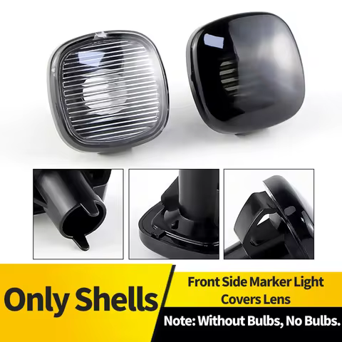 2PCS Fit Fender Side Light Housing Only Covers For SEAT Toledo IV Audi A3 8L A4 8D S4 B5 Skoda Rooms