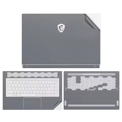 Laptop Skin Cover for MSI GP76/GP66/GF76/GS76/GE78/GP68HX/GS77/GT77/GS66/GS65/GL76 PRE-CUT Vinyl Ski