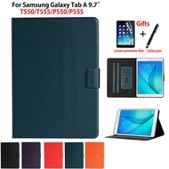 Case For Samsung Galaxy Tab A 9.7 2015 T550 T555 SM-T550 SM-T555 SM-P550 SM-P555 Cover Tablet Protective Stand Case +Gift