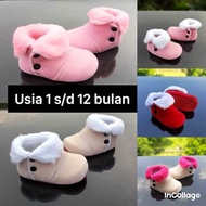 Newborn baby shoes fur boots fur baby shoes
