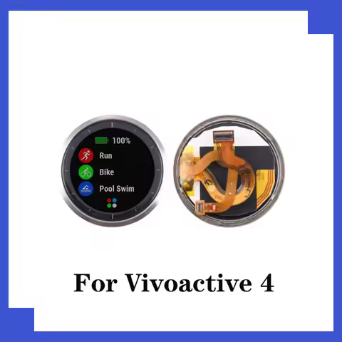 LCD For Garmin Vivoactive 4 LCD Display With Touch Screen Smart Sport Watch Repair Replacement Parts