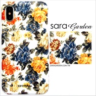 【Sara Garden】客製化 手機殼 SONY XZ3 金箔 壓花 碎花 保護殼 硬殼