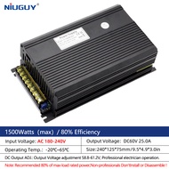 1500Watts Switching power supply 125A 62.5A 41A 31A 25A AC to DC12V 24V 36V 48V 60V LED Transformer