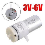 微型真空泵 直流DC3&amp;#65374;6V或12V 機器人自吸器 機器手臂吸盤真空幫浦 370負壓氣泵 打氣泵