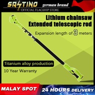 SANTINO Chainsaw 6 Inch Electric saw telescopic extension rod Cordless Electric Portable Chainsaw Rechargeable