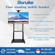 【 SG Seller 】32‘’-72‘’inch Mobile LCD TV Stand Vertical TV Trolley Stand Adjustable Floor Standing T
