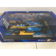 HotWheels 1:18 Renault F1 Constructor’s Champion Alonso