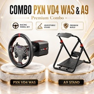 COMBO PXN VD4 W AS with A9 Direct Drive Steering Racing Wheel Stand