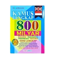 Book CompleteKamus of 800 English-Indonesian Billions