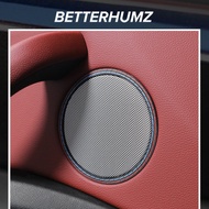 Suitable for BMW X3X4 Modified Suede Door Horn Decoration Sticker ix3 Upgraded Audio Interior Suppli