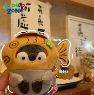 Positive Energy Penguin Taiyaki Bag Penguin Plush Doll Couple Pendant Keychain Penguin Stuffed Toy