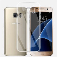 For Samsung Galaxy S7 flat SM-G930F G930FD G930A G930P G930T Slim Soft Clear Silicon Scratch-Resista