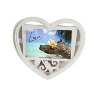 Picture With Heart-Shaped Frame..Cute 4x6 Inches