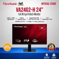 ViewSonic VA24G2-H 24" Full HD 1920 x 1080 144Hz 1ms SuperClear IPS Eye ProTech Monitor 144Hz Monito